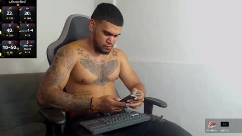 ig aaron hunter123 online show from 10/01/25, 08:42