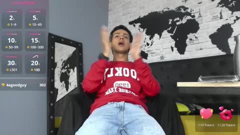 Independence model AbelAsburgo online show from 02/01/25, 01:34