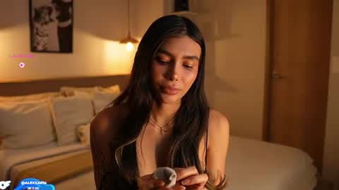Snapshot of abril_w18 chatting on 07/06/26, 09:17 My name is Alexa. Please say hello I like to chat with you. If you have requests please use tip online show from 07/06/26, 09:17
