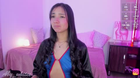 Snapshot of aby_whitee chatting on 01/28/25, 01:50 Aby online show from 01/28/25, 01:50