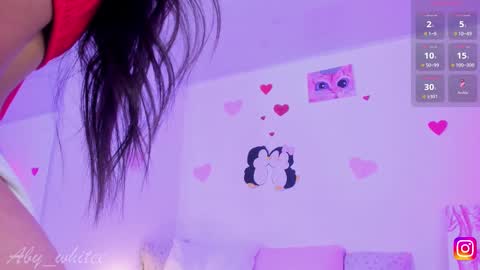 Snapshot of aby_whitee chatting on 02/17/25, 07:26 Aby online show from 02/17/25, 07:26