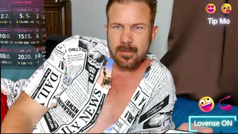 Blue Eyed Handsome Man online show from 05/15/26, 01:12