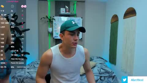Snapshot of alan_nd_kevin chatting on 06/21/26, 11:46 Alan Kevin can we reach 100 thumbs up please guys online show from 06/21/26, 11:46