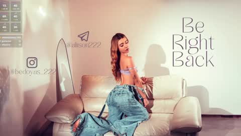 A L I S O N  online show from 01/07/25, 11:03