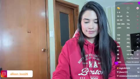 allison online show from 02/14/25, 08:21