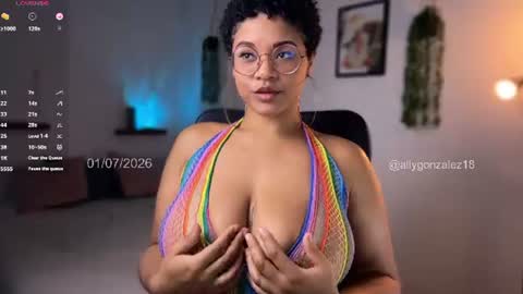 Snapshot of allygonzalez18 chatting on 07/01/26, 01:02 Ally online show from 07/01/26, 01:02