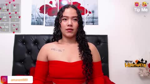 Amaranta online show from 10/27/25, 12:42