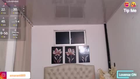 Amaranta online show from 01/13/26, 12:21