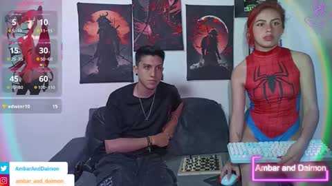 AMBAR AND DAIMON online show from 10/24/25, 08:11