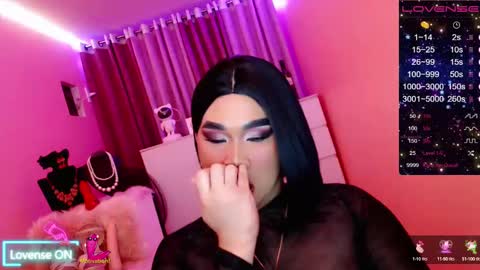 Snapshot of amiadoll chatting on 02/18/25, 06:04 Queen Mireska online show from 02/18/25, 06:04