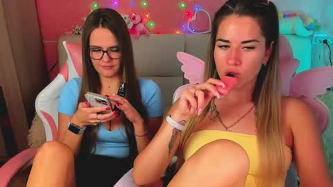 Snapshot of angel_and_demon0304 chatting on 05/20/26, 03:02 Ivanna and Jessica online show from 05/20/26, 03:02