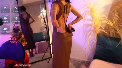 Snapshot of annakellergo chatting on 12/31/24, 10:45 Anna k online show from 12/31/24, 10:45