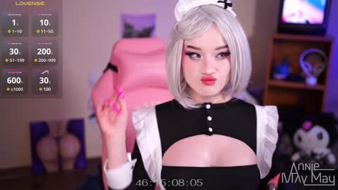 Snapshot of annie_may_may chatting on 01/24/25, 02:51 Annie May online show from 01/24/25, 02:51