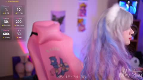 Snapshot of annie_may_may chatting on 01/25/25, 02:25 Annie May online show from 01/25/25, 02:25