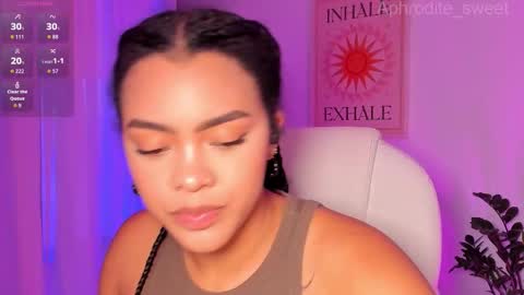 Snapshot of aphrodite_sweet chatting on 10/11/25, 06:39 Karla online show from 10/11/25, 06:39