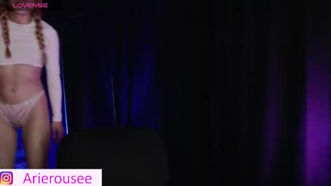 Snapshot of arie_rousee_sub chatting on 11/11/25, 10:43 ARIE online show from 11/11/25, 10:43