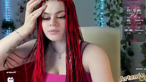 Snapshot of artemis696 chatting on 09/13/25, 08:52 Artemis my pvt is open and lovense is active online show from 09/13/25, 08:52