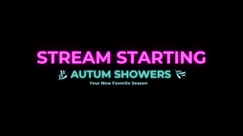 Autum Showers online show from 03/21/26, 10:35
