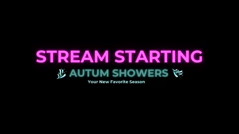 Autum Showers online show from 03/30/26, 12:00