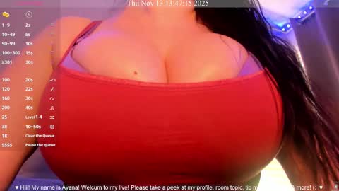 Ayana Delatorre online show from 11/13/25, 09:47