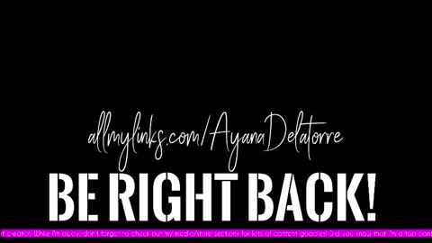 Ayana Delatorre online show from 12/19/25, 11:23
