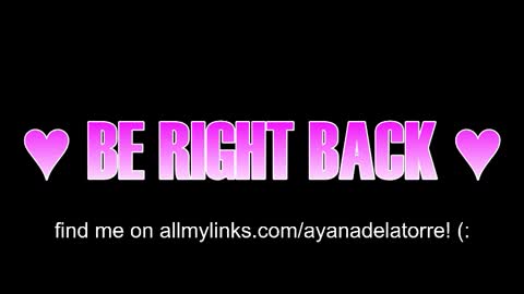 Ayana Delatorre online show from 03/25/26, 06:03