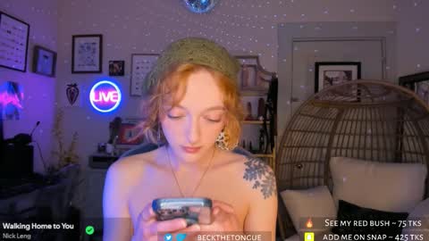 Beck the tongue online show from 03/21/26, 10:35