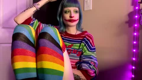 Snapshot of beckytheclown chatting on 12/12/24, 07:04 Beckytheclown online show from 12/12/24, 07:04