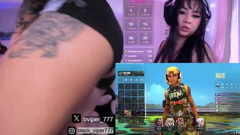 Snapshot of black_viperr chatting on 02/13/25, 06:38 Mel online show from 02/13/25, 06:38