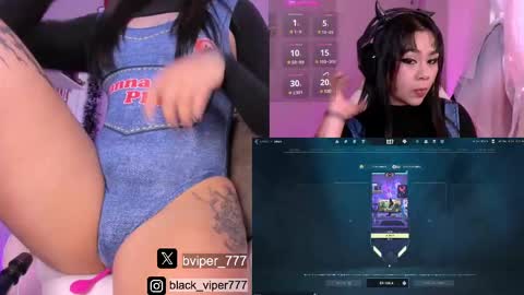 Snapshot of black_viperr chatting on 02/21/25, 07:54 Mel online show from 02/21/25, 07:54