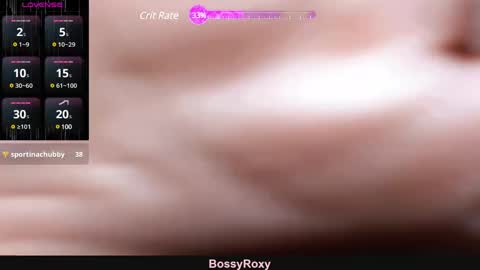 Snapshot of bossyroxy84 chatting on 02/16/25, 07:59 bossyroxy84 online show from 02/16/25, 07:59