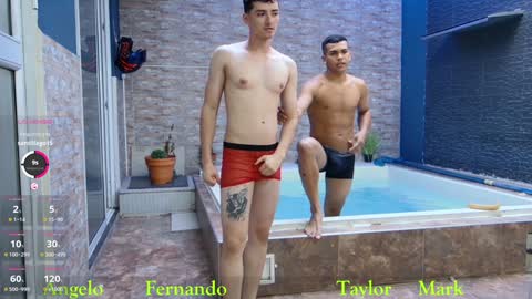 Snapshot of boysgang_sex chatting on 01/19/25, 05:39 Angelo Mark Fernando Taylor online show from 01/19/25, 05:39