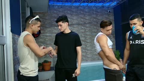 Snapshot of boysgang_sex chatting on 01/22/25, 11:34 Angelo Mark Fernando Taylor online show from 01/22/25, 11:34