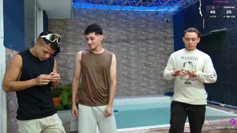 Snapshot of boysgang_sex chatting on 02/23/25, 11:55 Angelo Mark Fernando Taylor online show from 02/23/25, 11:55