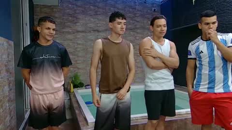 Snapshot of boysgang_sex chatting on 03/08/25, 11:27 Angelo Mark Fernando Taylor online show from 03/08/25, 11:27