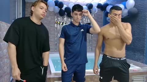 Snapshot of boysgang_sex chatting on 09/12/25, 11:43 Angelo Mark Fernando Taylor online show from 09/12/25, 11:43