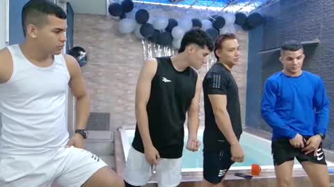 Snapshot of boysgang_sex chatting on 09/13/25, 11:43 Angelo Mark Fernando Taylor online show from 09/13/25, 11:43