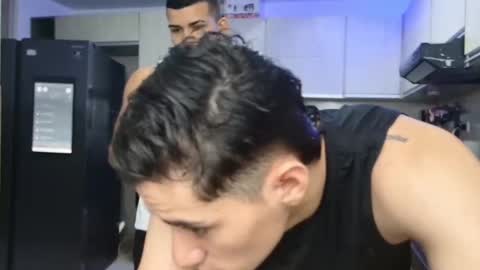 Snapshot of boysgang_sex chatting on 10/15/25, 11:32 Angelo Mark Fernando Taylor online show from 10/15/25, 11:32