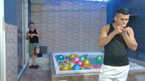 Snapshot of boysgang_sex chatting on 10/21/25, 11:33 Angelo Mark Fernando Taylor online show from 10/21/25, 11:33