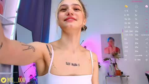 Snapshot of breeding_material chatting on 05/13/26, 03:20 Ashley Dolce and Lou online show from 05/13/26, 03:20