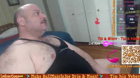 Snapshot of bullmusclejoe chatting on 12/11/24, 02:52 BullMuscleJoe online show from 12/11/24, 02:52