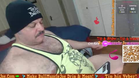 Snapshot of bullmusclejoe chatting on 12/14/24, 01:28 BullMuscleJoe online show from 12/14/24, 01:28
