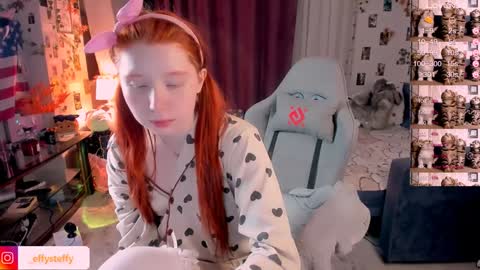 Snapshot of callmeeffy chatting on 12/12/24, 11:47 Effyblonde follow my telegram channel for more content3 online show from 12/12/24, 11:47