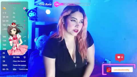 Snapshot of caro_linadorothy chatting on 10/19/25, 07:09 carolina dorothy online show from 10/19/25, 07:09