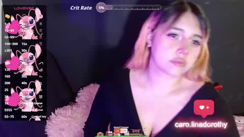 Snapshot of caro_linadorothy chatting on 12/17/25, 04:51 carolina dorothy online show from 12/17/25, 04:51