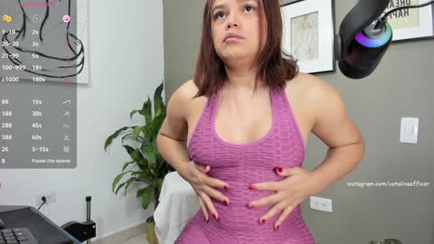 Snapshot of catalinaofficer chatting on 01/20/25, 11:45 Catalina Howard Aragon online show from 01/20/25, 11:45