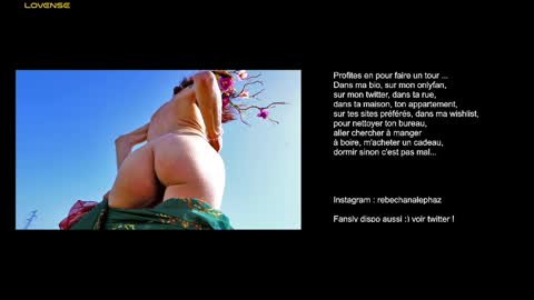 Rebecca online show from 01/16/25, 12:45