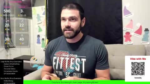 Onlyfans chasingfit Instagram the arguer Twitter chasingfitOF online show from 12/04/24, 02:20