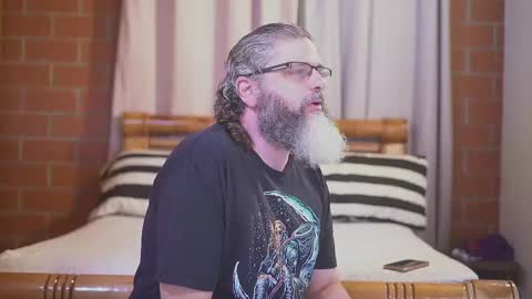 Snapshot of cheeseburgerjesus chatting on 02/19/25, 06:10 Cheesburger Jesus and whoever showed up. online show from 02/19/25, 06:10