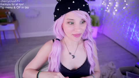 Snapshot of cherrycrush chatting on 02/22/26, 08:18 Cherry Crush online show from 02/22/26, 08:18